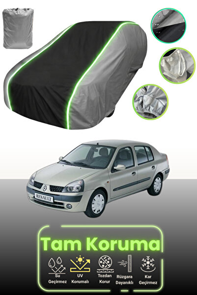 Dokaca Neo غطاء حماية للسيارة باللون الرمادي والأسود والرمادي النيون قماش مجد...