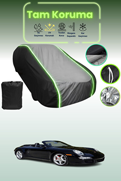 Dokaca Neo غطاء سيارة متوافق مع سيارة بورش 911 كاريرا قماش مجدّل (997) 2005 -...