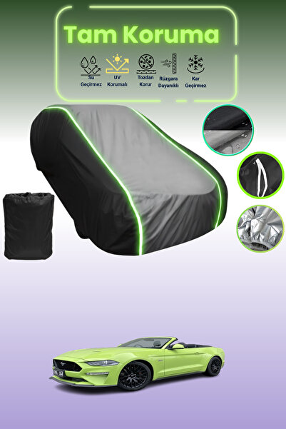 Dokaca Neo غطاء حماية متوافق مع سيارة فورد موستانج كونفيرتيبل قماش مجدّل بالل...