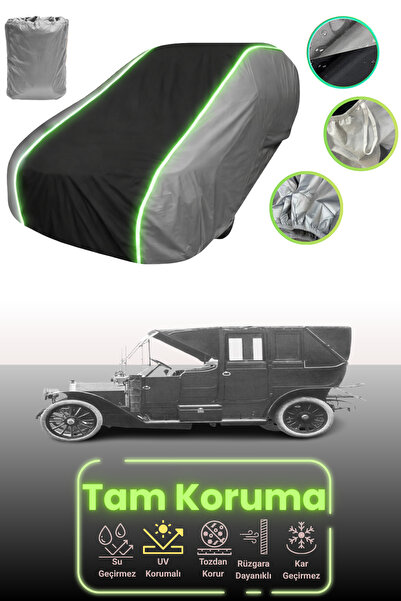 Dokaca Neo غطاء حماية متوافق مع Gray.Black.Gray Neon قماش مجدّل Fiat 15-25 Hp...