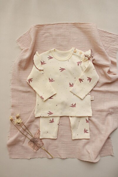 Oh La La Koala For Little Ones Kırlangıç Baskılı Fancy Girls Alt Üst Takım