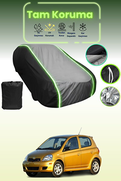 Dokaca Neo غطاء حماية متوافق مع سيارة تويوتا ياريس قماش مجدّل ذات 5 أبواب من ...