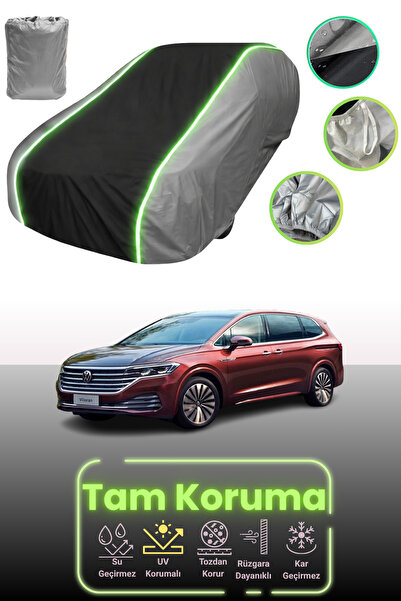 Dokaca Neo غطاء حماية للسيارة باللون الرمادي والأسود والرمادي النيون قماش مجد...