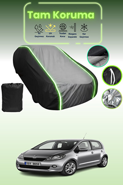 Dokaca Neo غطاء حماية متوافق مع سيارة سكودا سيتيجو قماش مجدّل ذات 5 أبواب من ...