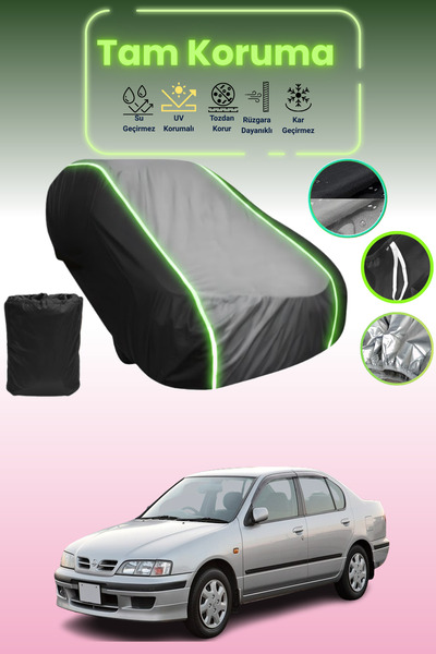 Dokaca Neo غطاء حماية متوافق مع سيارة نيسان بريميرا سيدان قماش مجدّل من 1999 ...