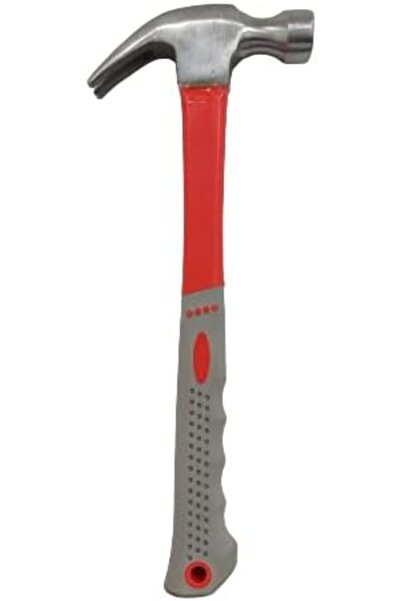 Raco Multi Use Hammers Fiberglass Handle, Claw Hammer 8oz