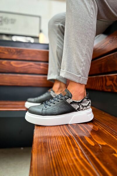 Chekich Ch145 - Cbt Sauerbergg Men's Shoes Anthracite