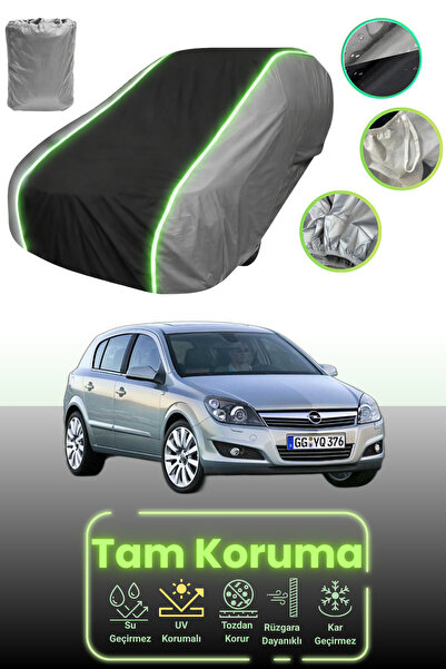 Dokaca Neo غطاء حماية للسيارة باللون الرمادي والأسود والرمادي النيون قماش مجد...