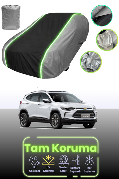 Dokaca Neo غطاء حماية للسيارة باللون الرمادي والأسود والرمادي النيون قماش مجد...