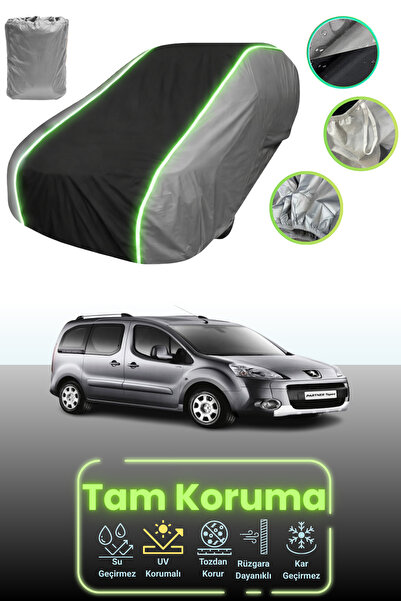 Dokaca Neo غطاء حماية للسيارة باللون الرمادي والأسود والرمادي النيون قماش مجد...