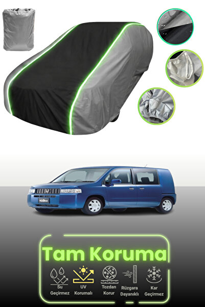 Dokaca Neo Gray.Black.Grey Neon Corded Fabric Honda Mobilio 2001 - 2004 Compa...