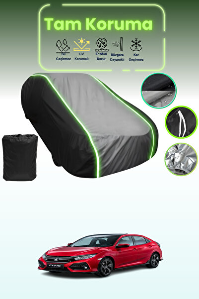 Dokaca Neo غطاء حماية متوافق مع سيارة هوندا سيفيك قماش مجدّل ذات 5 أبواب من 2...