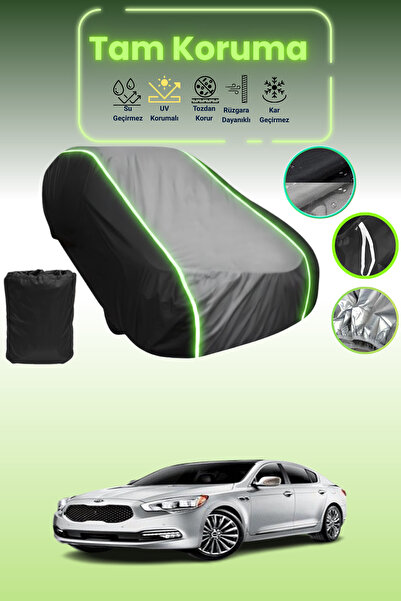 Dokaca Neo غطاء حماية متوافق مع سيارة كيا K9 / K900 2012 - 2018 باللون الأسود...