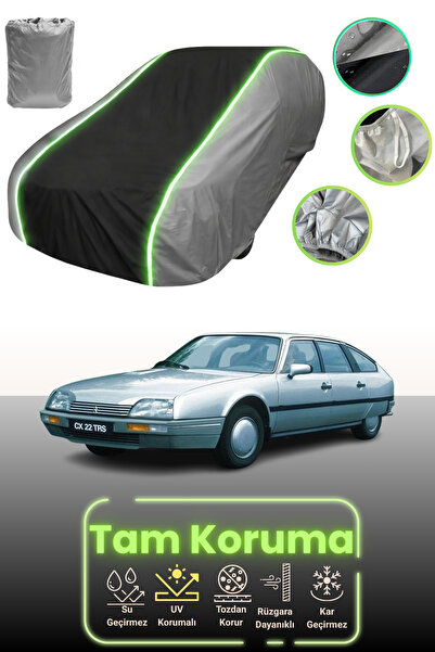 Dokaca Neo غطاء حماية للسيارة باللون الرمادي والأسود والرمادي النيون قماش مجد...