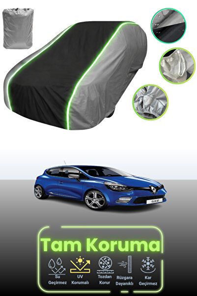 Dokaca Neo غطاء حماية متوافق مع رينو كليو جي تي قماش مجدّل ذو 5 أبواب 2013 - ...