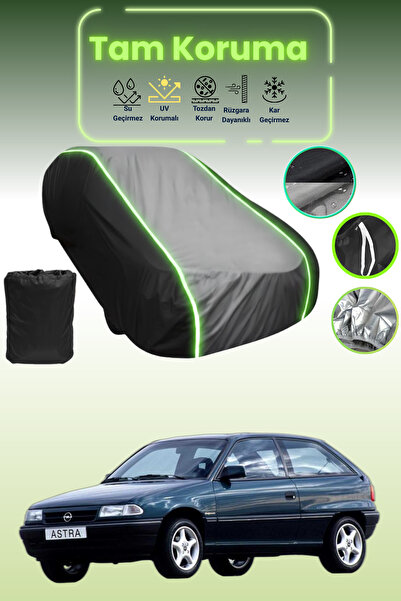 Dokaca Neo غطاء حماية متوافق مع سيارة أوبل أسترا قماش مجدّل ذات 3 أبواب من 19...