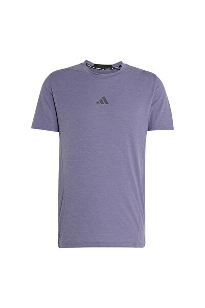 adidas Ανδρικό μωβ μπλουζάκι D4T TEE JX3289