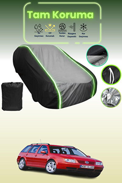 Dokaca Neo Black_Grey_Black Neon Corded Fabric Volkswagen Bora Variant 1999 -...