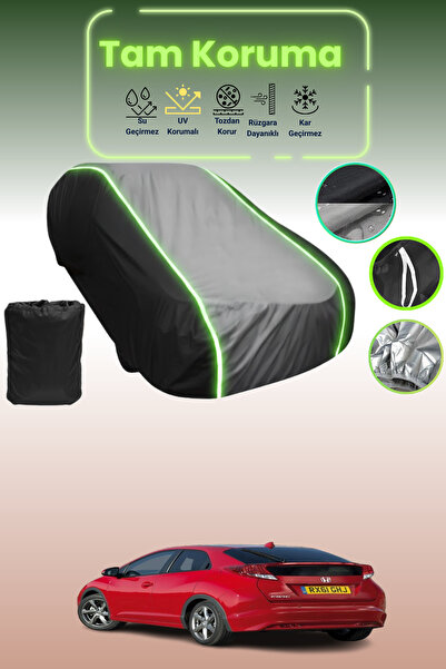 Dokaca Neo غطاء حماية متوافق مع سيارة هوندا سيفيك قماش مجدّل ذات 5 أبواب من 2...