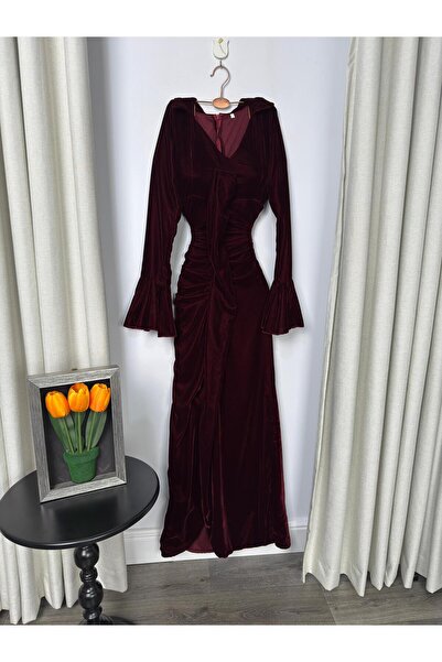 drfan Oud velvet dress