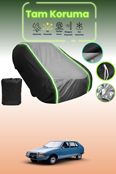 Dokaca Neo غطاء حماية متوافق مع سيارة سيتروين فيزا 1978 - 1981 باللون الأسود_...