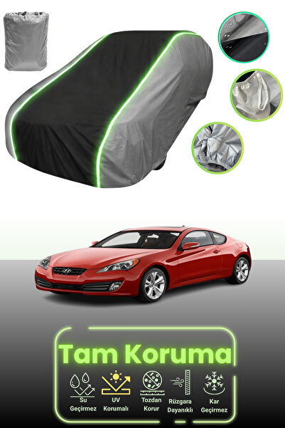 Dokaca Neo Grey.Black.Grey Neon Corded Fabric Hyundai Genesis Coupe 2008 - 20...