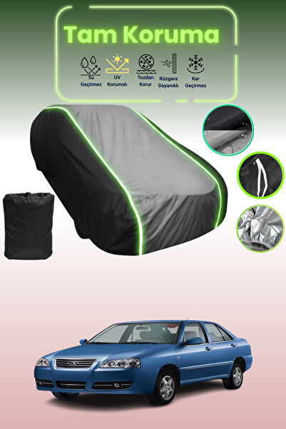 Dokaca Neo غطاء حماية متوافق مع سيارة شيري أموليت قماش مجدّل باللون الأسود_ال...