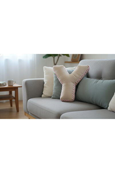 HOMELOTR HOMELO Harf Yastık Y Harfi