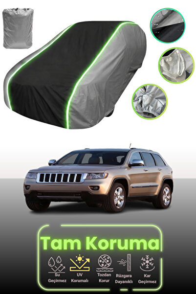 Dokaca Neo غطاء حماية للسيارة باللون الرمادي والأسود والرمادي النيون قماش مجد...