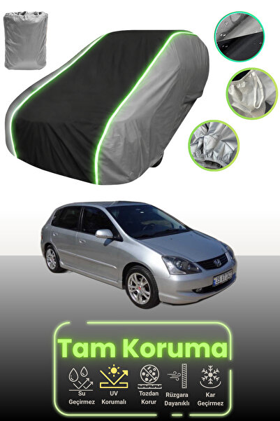 Dokaca Neo غطاء حماية للسيارة متوافق مع هوندا سيفيك قماش مجدّل هاتشباك 5d بال...