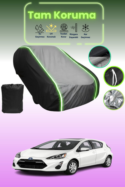 Dokaca Neo غطاء حماية متوافق مع سيارة تويوتا بريوس سي (أكوا) 2012 - 2015 بالل...