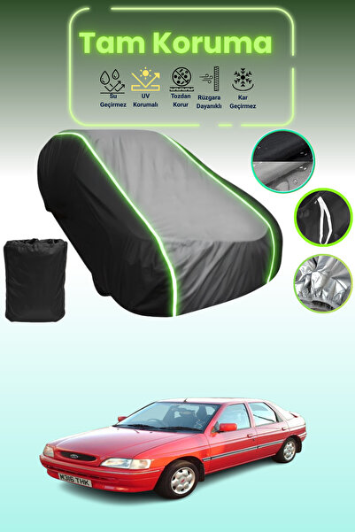 Dokaca Neo غطاء حماية متوافق مع سيارة فورد أوريون قماش مجدّل باللون الأسود_ال...