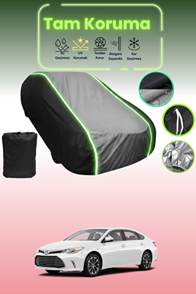 Dokaca Neo غطاء حماية متوافق مع سيارة تويوتا أفالون 2018 - 2019 باللون الأسود...
