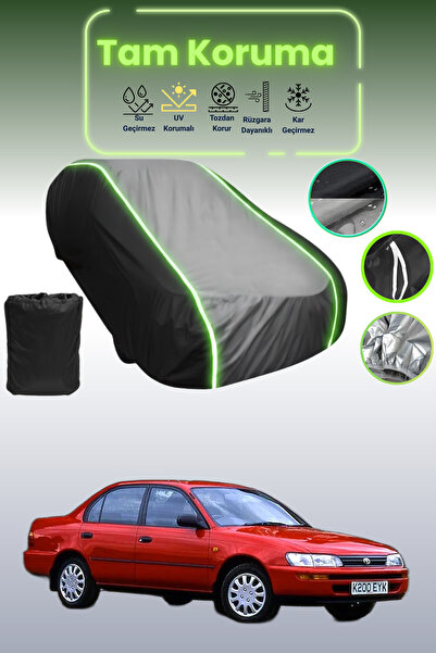 Dokaca Neo غطاء حماية متوافق مع سيارة تويوتا كورولا سيدان قماش مجدّل من 1992 ...