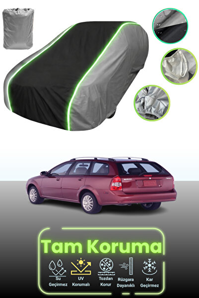 Dokaca Neo غطاء حماية للسيارة باللون الرمادي والأسود والرمادي النيون قماش مجد...