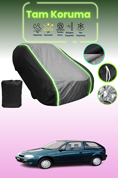 Dokaca Neo غطاء حماية متوافق مع سيارة سوزوكي سويفت قماش مجدّل ذات الثلاثة أبو...