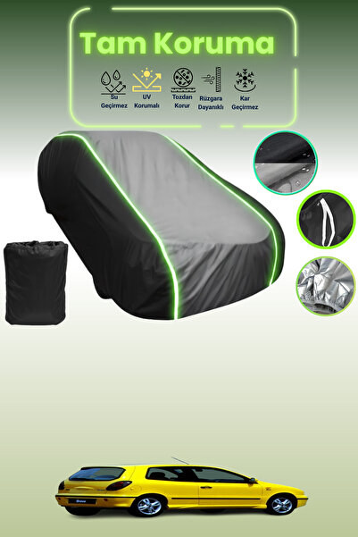 Dokaca Neo غطاء حماية متوافق مع سيارة فيات برافا 1995 - 2001 باللون الأسود_ال...