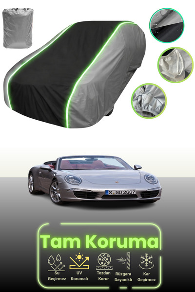 Dokaca Neo غطاء سيارة متوافق مع بورش 911 كاريرا قماش مجدّل (991) 2012 - 2021 ...