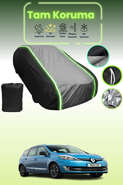 Dokaca Neo غطاء حماية متوافق مع سيارة رينو سينيك 2013 - 2016 باللون الأسود_ال...