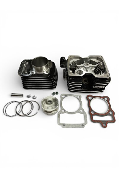 MOTORKİT MK KUBA ÇİTA 150cc SİLİNDİR + ÜST KAPAK SET SİYAH/SİLİNDİR 13 PERNO[...