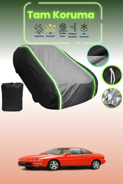 Dokaca Neo Black_Grey_Black Neon Corded Fabric Honda Integra 3 Compatible Pro...