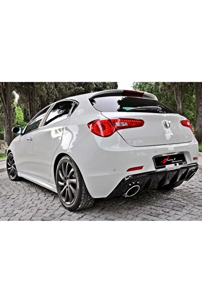 NamTuning Alfa Romeo Giulietta Difüzör Sağ Sol Çift Çıkış (Plastik)