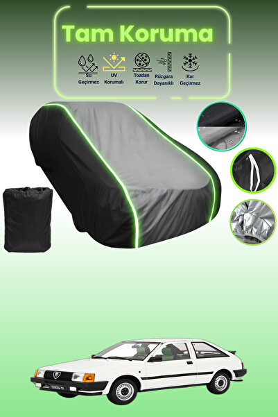 Dokaca Neo غطاء حماية متوافق مع سيارة ألفا روميو أرنا 1983 - 1987 باللون الأس...