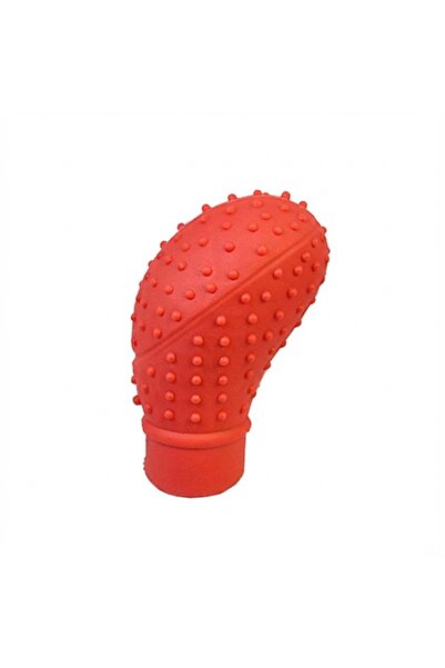 Oto Aksesuarcım Silicone Gear Shift Knob Case Massage Oval Red