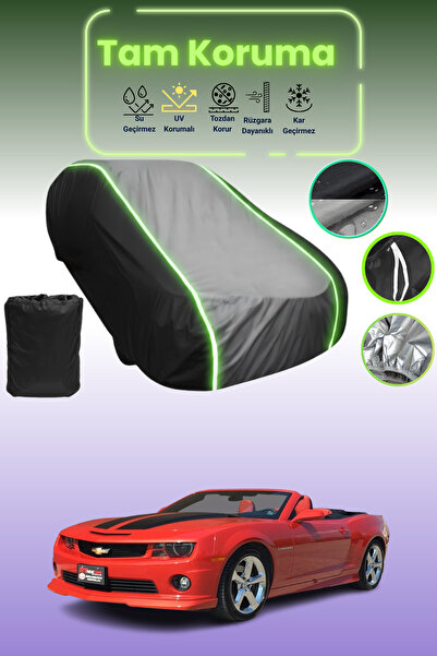 Dokaca Neo غطاء حماية متوافق مع سيارة شيفروليه كامارو كابريوليه قماش مجدّل با...