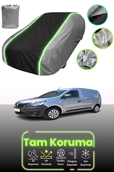 Dokaca Neo غطاء حماية للسيارة باللون الرمادي والأسود والرمادي النيون قماش مجد...