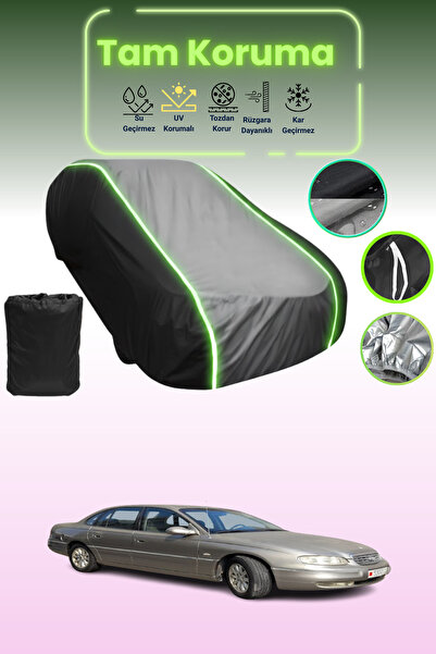 Dokaca Neo غطاء حماية متوافق مع سيارة شيفروليه كابريس V قماش مجدّل باللون الأ...