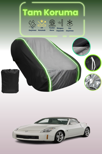 Dokaca Neo غطاء حماية متوافق مع سيارة نيسان 350Z رودستر 2008 - 2009 باللون ال...