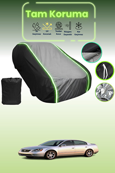 Dokaca Neo غطاء حماية متوافق مع سيارة نيسان ألتيما 2002 - 2006 باللون الأسود_...