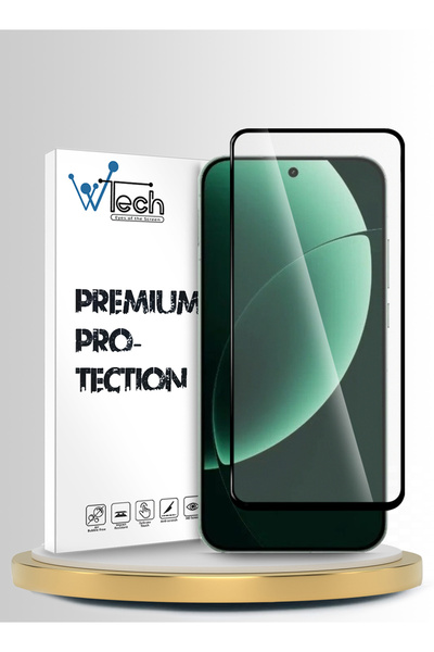 Wtech Realme GT 8 5G 2025 Premium E2E Series Full Glue Full Cover Tempered Glass Clear/Black